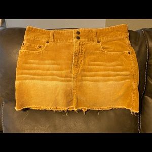 Abercrombie & Fitch Corduroy Skirt